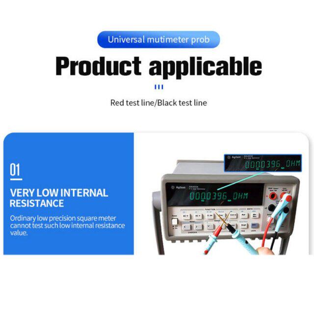 极速Gen-eral 176cm Super Fine zMultimeter Probe Cable Lead T