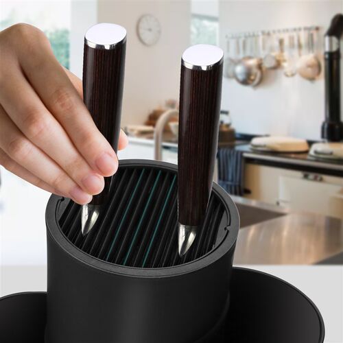 新品Knife Holder Stand for KnivAes Multi-Function Plastic St