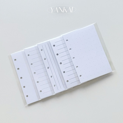 M5活页纸替芯本日月计划