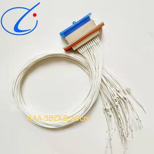 矩形连接器 带线 J14A-38TK-2M J14A-38ZJB-30CM J14A-38ZKB-30CM