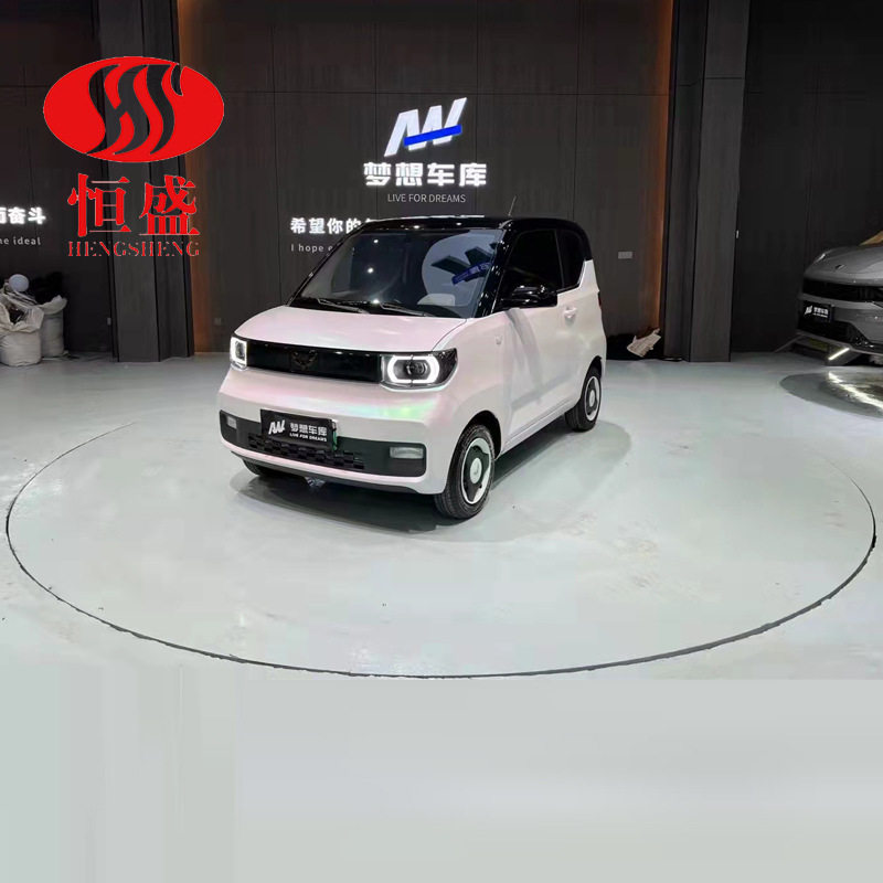 汽车旋转台圆形电动遥控旋转台车展展台工地旋转地台展览家居转台