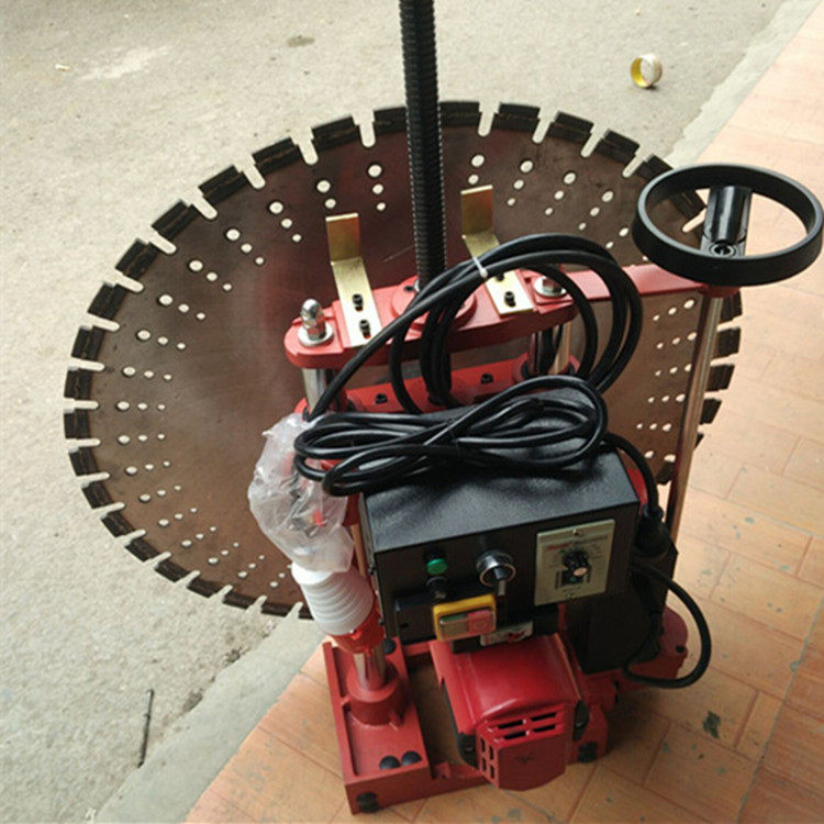 钢筋混凝土墙面石材切割或开缝机开墙机价格