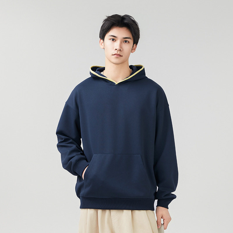 春秋季新款连帽纯色卫衣男重磅310g宽松潮流外套情侣款上衣服厂家,男装,卫衣,淘宝优惠券,粉丝福利购,淘宝优惠卷