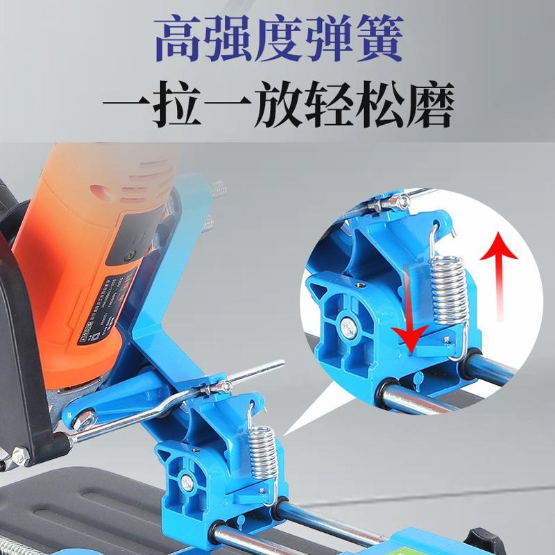 热销角磨机支架小型切割机t固定架子万用支架多功能拉杆磨光机改