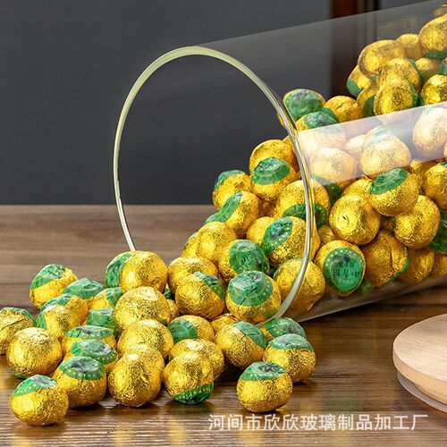 热销大容量玻璃瓶带盖陈皮储w存罐商用大号密封罐大口径茶叶干货