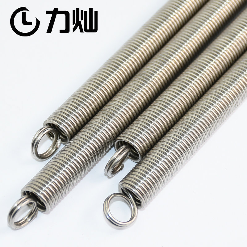 热销304不锈钢拉簧 拉伸弹簧 拉力弹簧 线径1.2/1L.5/2/2.5/3/4mm