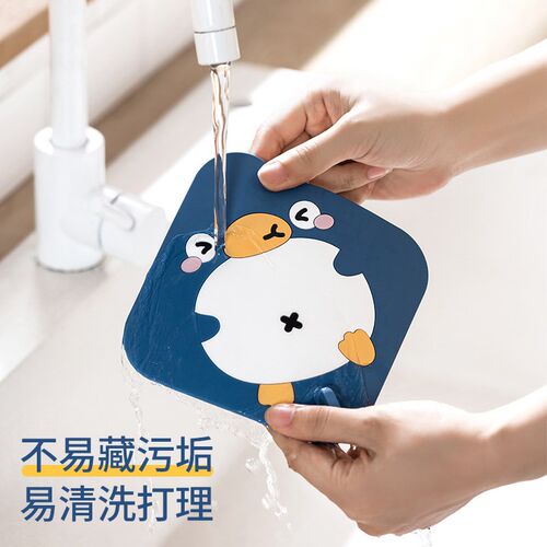 热销地漏防臭器硅胶垫厕所反味z除臭密封盖堵口卫生间下水道防返