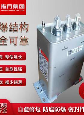 指月BSMJ/BCMJ/BKMJ/BZMJ0.4/0.45-30-3/1自愈式并联电力电容器