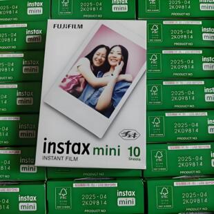 富士拍立得相纸mini7/8/9/SE胶卷mini11相纸mini12/40/90/99通用