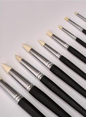 现货FS2-11-E9支黑色橡皮笔陶泥画笔工具模型泥塑美术绘画