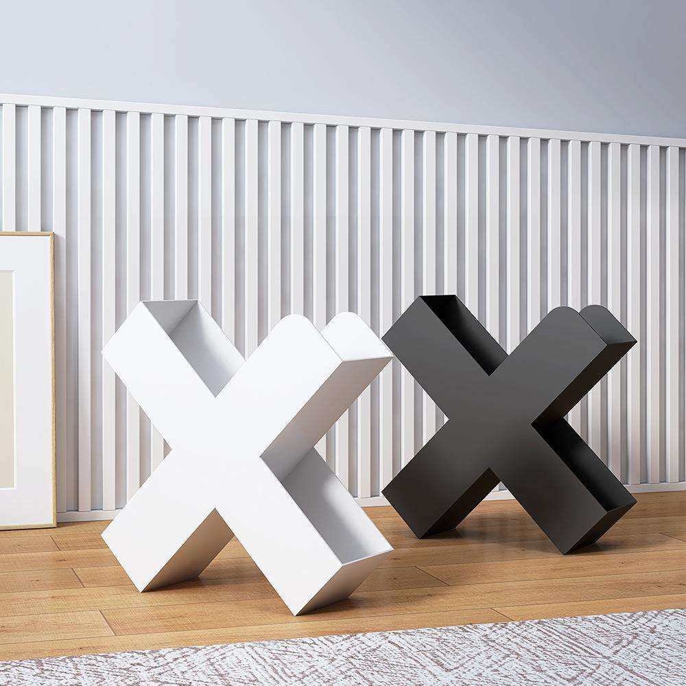 设计师创意客厅迷你书架网红简约沙发边几现代北欧收纳储物杂志架