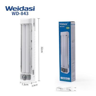 WDS-843充电LED应急灯家用停电照明户外野营灯便携移动工作灯