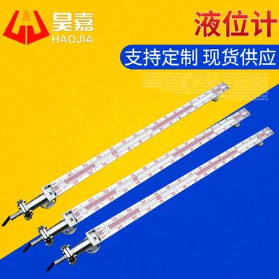 UHZ-519磁翻柱液位计带变送器液位开关侧装磁翻板液位计