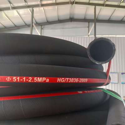 耐高温胶管钢丝蒸汽管化工厂用耐酸碱胶管三元乙丙EPDM橡胶管