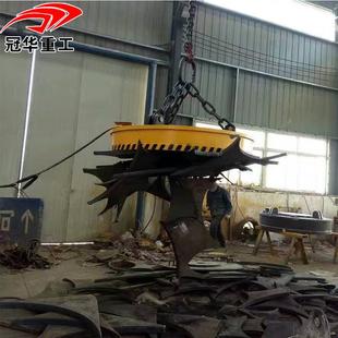 起重机电磁吸盘高频电磁吸盘废品站用MW5废钢用电磁吸盘吊