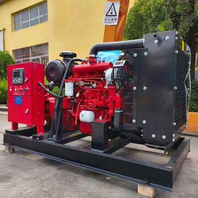 水泵机组配清水泵IS100-654100柴油机抢险抗旱排涝用可移动