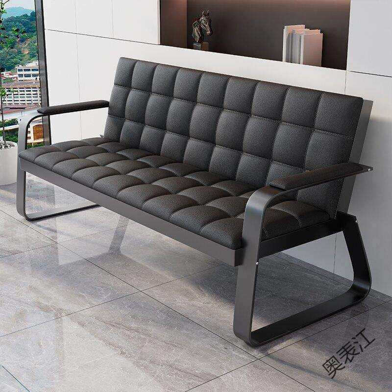 奥P2公沙发商务接待现代简约客单人三人位公室沙发茶几组合套装