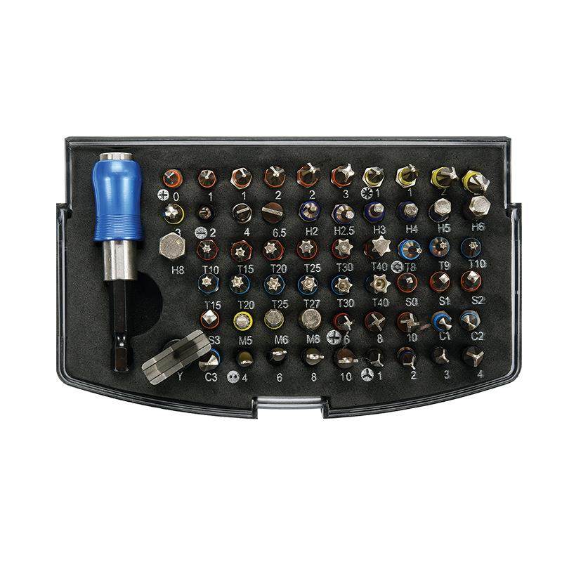 YATO/易尔拓59件套旋具头组套批头套装YT-04624