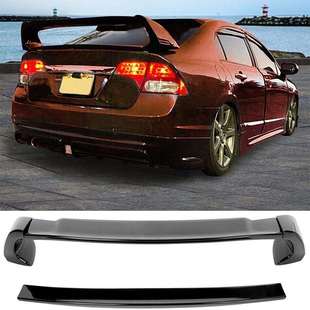 适用于八代思域FD2三段四段尾翼无限款专用改装饰免打孔定压风翼