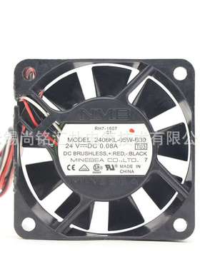 原装NMB 2406KL-05W-B39- T03 6CM 6015 0.08A 24V散热风扇散热器