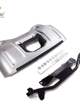 rangerover新卫士newdefender11090前下护挡板底盘挡沙野防护板