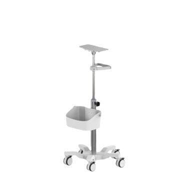 监护仪推车心电图、超声推车设备台车铝合金材轻便型可升降推车