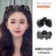 蝴蝶结公主头抓夹水钻高端AB面发夹女刘海前额侧边夹子头饰发卡子
