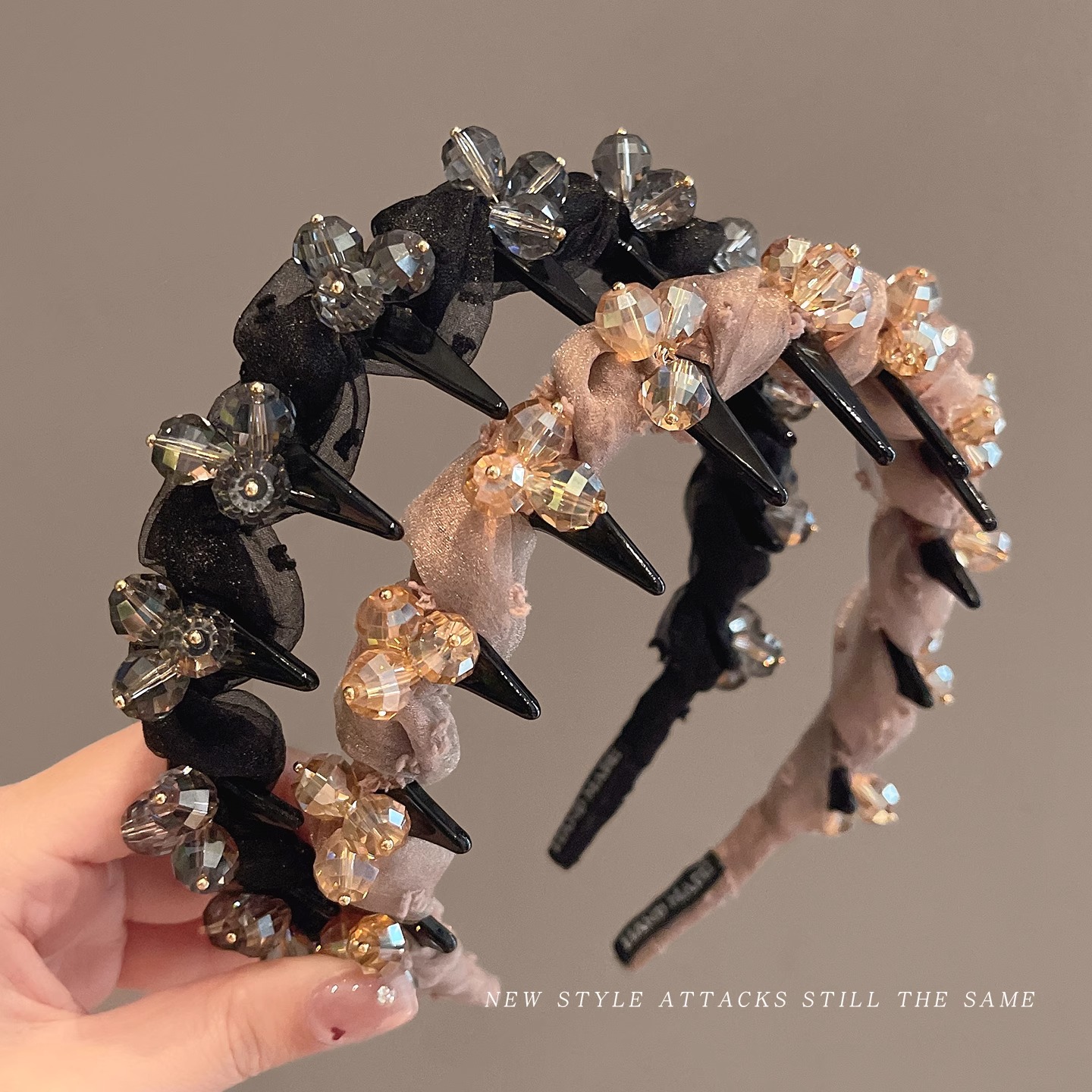 高颅顶发箍女2025新款