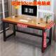 电脑桌高90cm加高桌双人长2米宽80简易书桌长1.2米单人办公桌加高