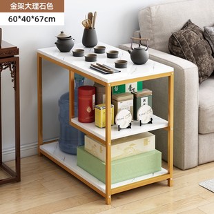 侧边茶几客厅置物架沙发旁边几茶台小户型边机沙发旁边放什么好看