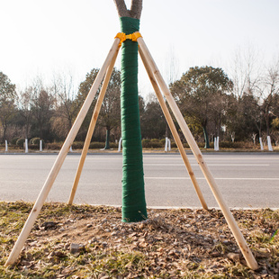 树木固定支架防风工程套杯固定器行道支撑杆三四脚架市政扶正抱箍