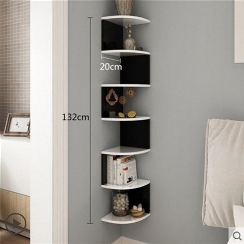 隔板墙角书架免打孔墙上置物架搁架收纳架壁挂搁扇形板墙壁转角架,个性定制/设计服务/DIY,明信片定制,淘宝优惠券,粉丝福利购,淘宝优惠卷