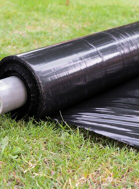 黑色覆盖膜农用塑料加厚膜保湿保温除草防草蔬菜种植防虫新型地膜