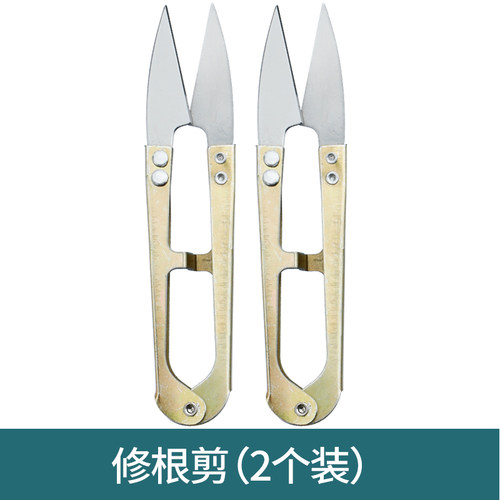 汉轩 多肉花卉剪刀小剪子园艺工具多肉修根植物修枝修叶小型剪刀
