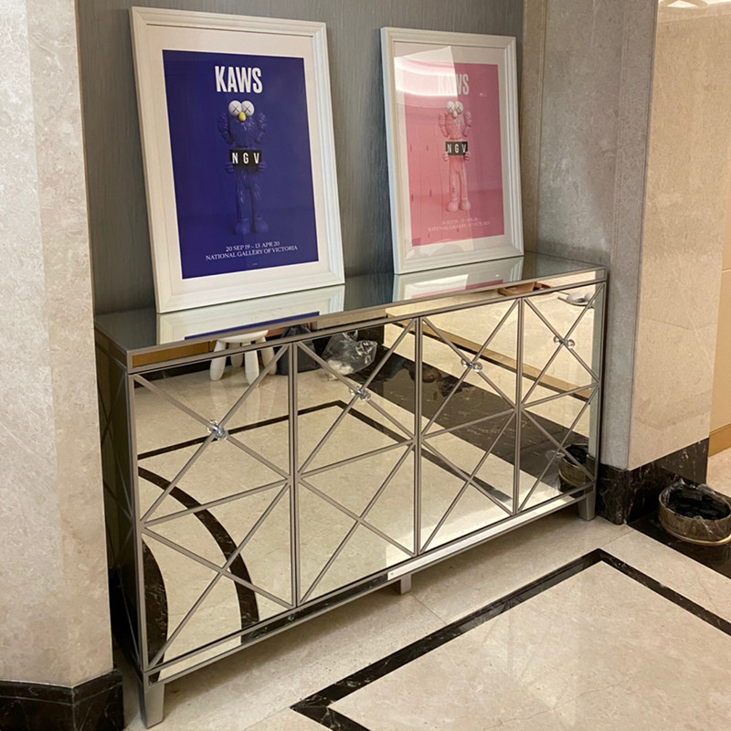 入户玄关鞋柜轻奢镜面储物柜客厅隔断餐边柜多功能玻璃餐边柜银色,童装/婴儿装/亲子装,儿童装饰手表,淘宝优惠券,粉丝福利购,淘宝优惠卷