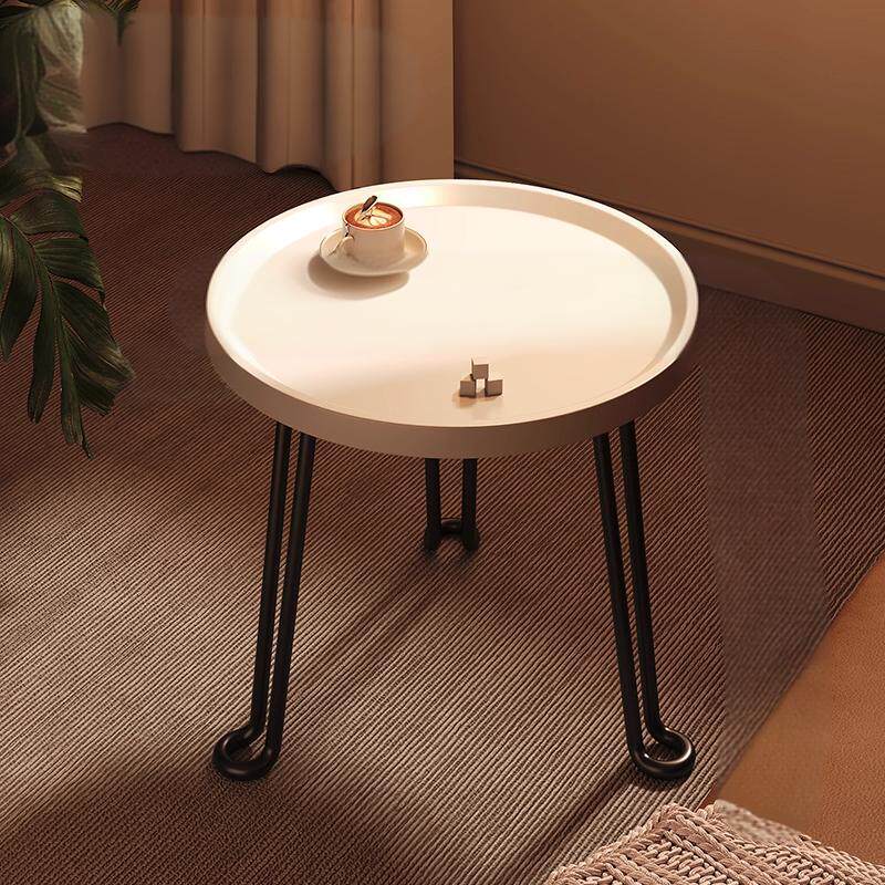 小圆桌移动茶几沙发边几