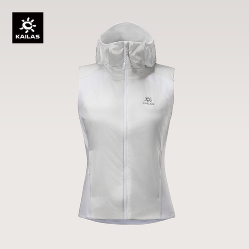 凯乐石女短款棉服马甲防泼易打理