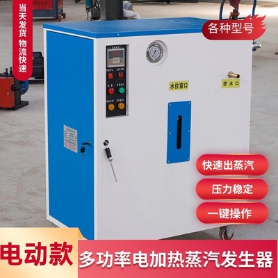 48kw水泥制品不锈钢蒸汽机 电加热桥梁养护蒸汽机 食品蒸煮锅炉