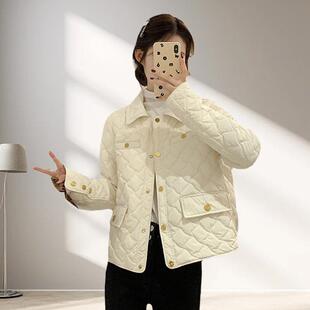 江苏特别特羽绒服女短款高级感小香风轻薄款冬季外套鸭绒服新款