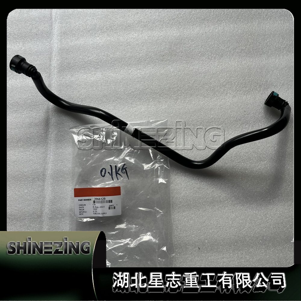 3966129电喷发动机燃油输油管高压油管柴油机回油管软管3966129