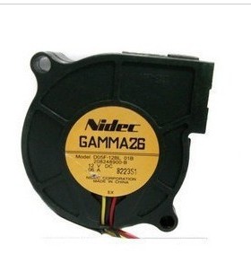 Nidec 5025 鼓风机 服务器静音风扇 蜗轮风扇 D05F-12BL 01B工业