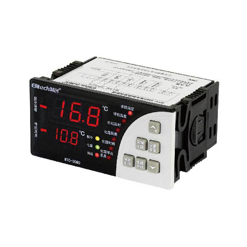精创Elitech温控器MTC-5080冷库温度控制制冷化霜风机蜂鸣器报警