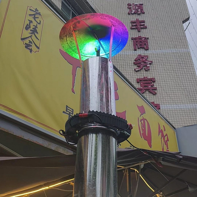 新款网红爆款摆摊揽客氛围灯烧烤摊彩灯烟囱灯出烟口彩灯