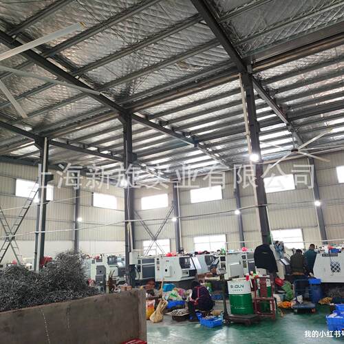 大型工业吊扇7300MM1.5KW厂房车间大风扇通风降温设备永磁调变速