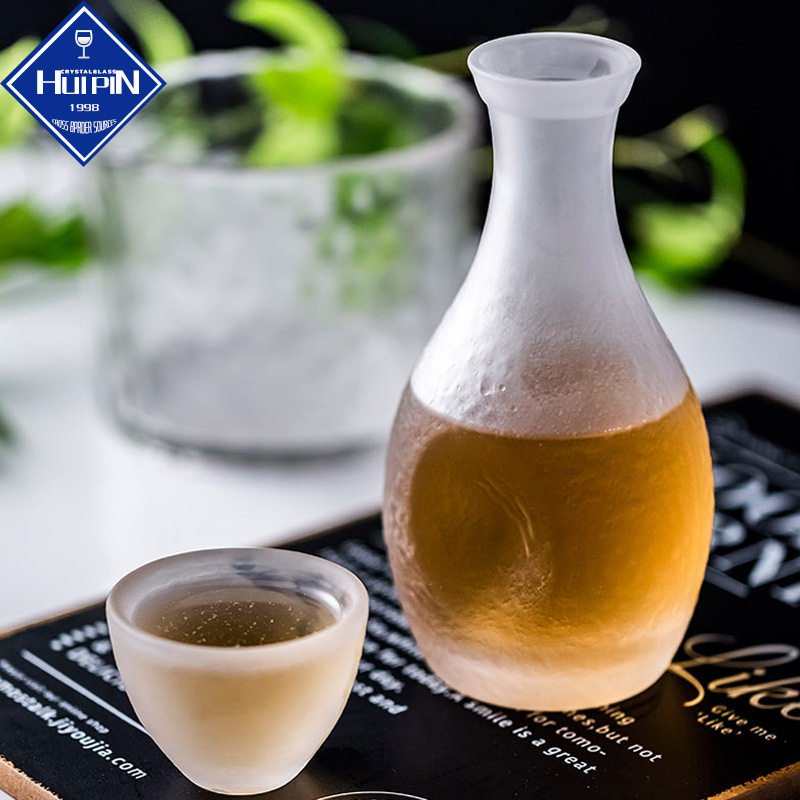 日式锤纹清酒杯一口杯家用白酒杯温酒器创意小酒杯烈酒杯酒壶酒具