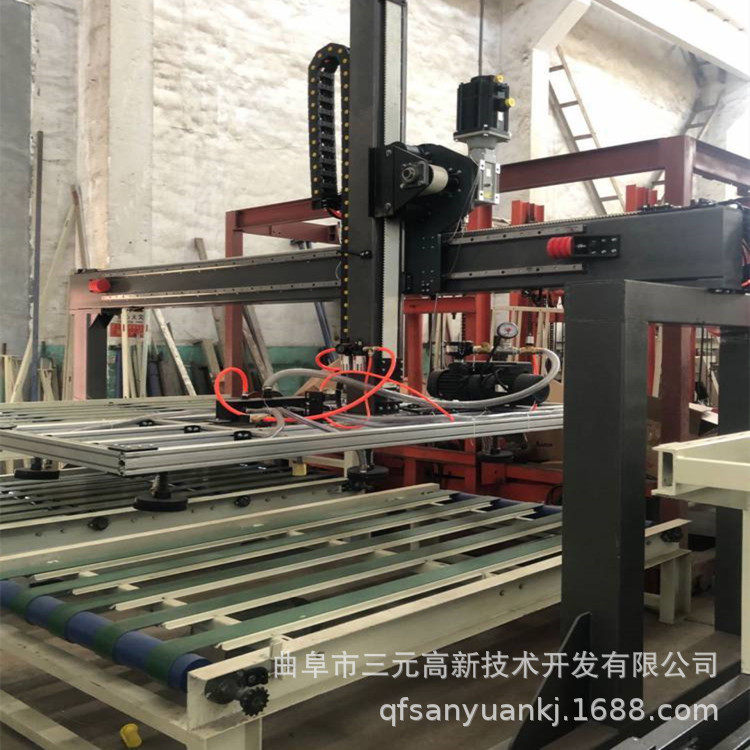 三元水泥发泡防火门芯板设备 秸秆Mgo板制板机 一机多用