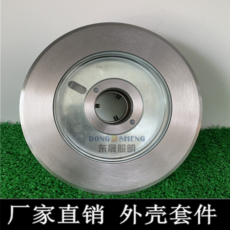 喷泉灯LED防水涌泉灯外壳环形中孔假山水底灯全不锈钢水下灯套件