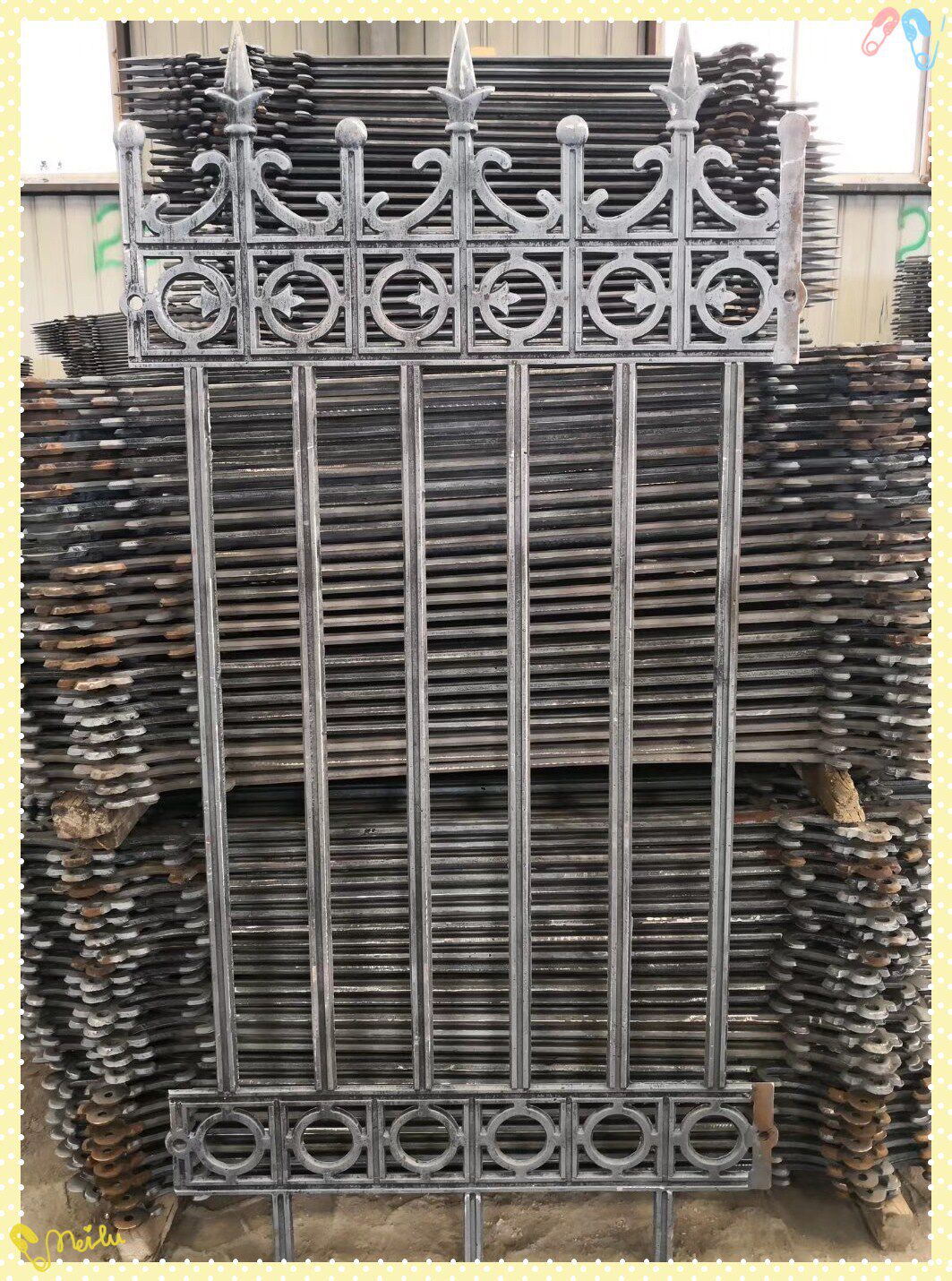 福建泉州厂家销售铸铁护栏铸铁围墙别墅护栏铁艺栅栏