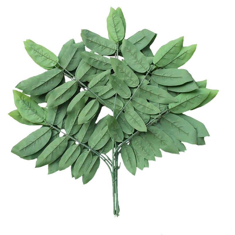 仿真叶水饰果树植物假树叶核桃枝叶吉利007叶叶单拍摄家居装厂家