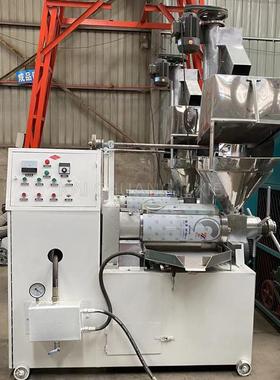 新DOI油型全自动榨油机螺旋式花压榨机大型葵生中花籽菜籽大豆油